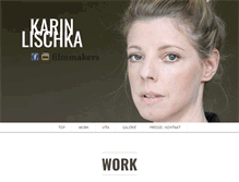 Tablet Screenshot of karinlischka.com
